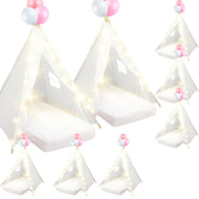 Tent for Girls Party,Teepee Tent for Kids Slumber Party Bulk