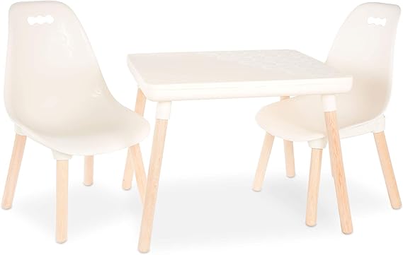 Table and Chair Set – Furniture For Toddlers – 1 Craft Table & 2 Chairs –