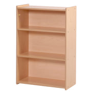 Value Line Narrow 3-Shelf Toddler Bookshelf and Toy Organizer Shelves