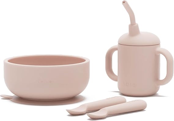 First Bites Silicone Baby Feeding Set - Baby Led Weaning Supplies