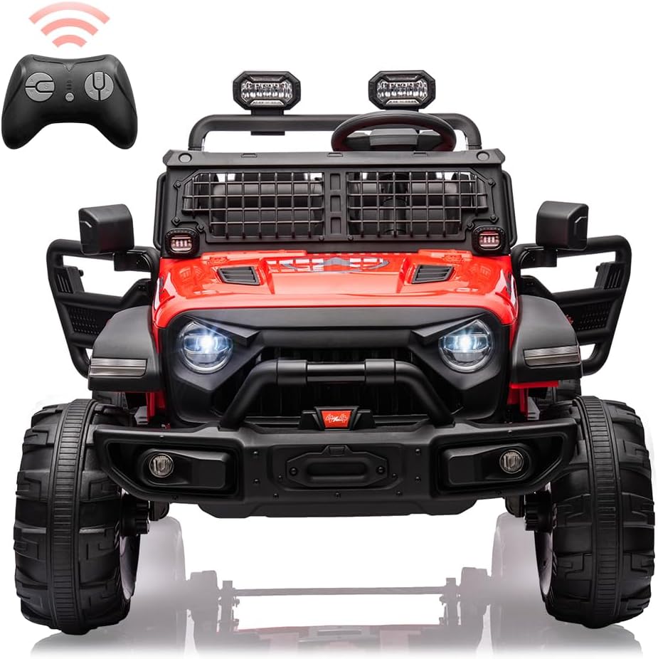 Kids Car, 24V 9Ah 2 Seaters Ride On Car with Remote Control, 2 * 120W Motors