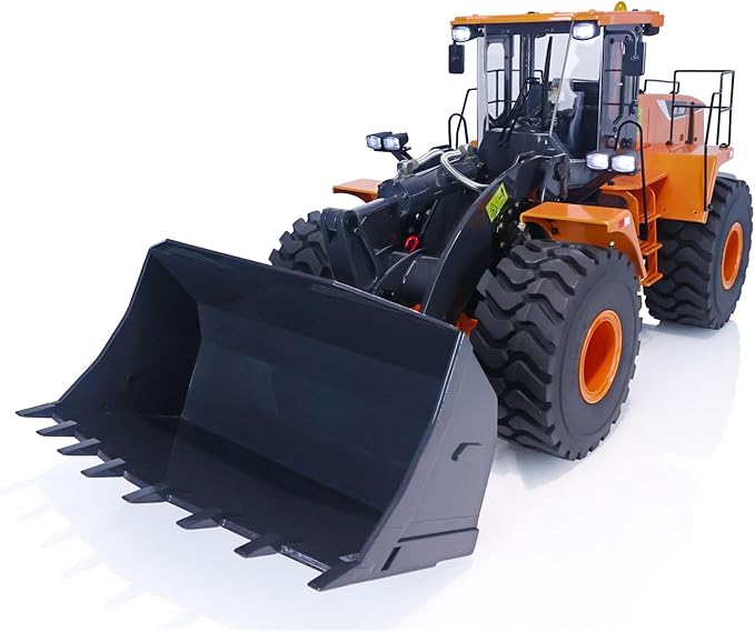 XDRC RC Hydraulic Loader 1/14 Metal Construction Vehicle Model Motor ESC Servo Lights