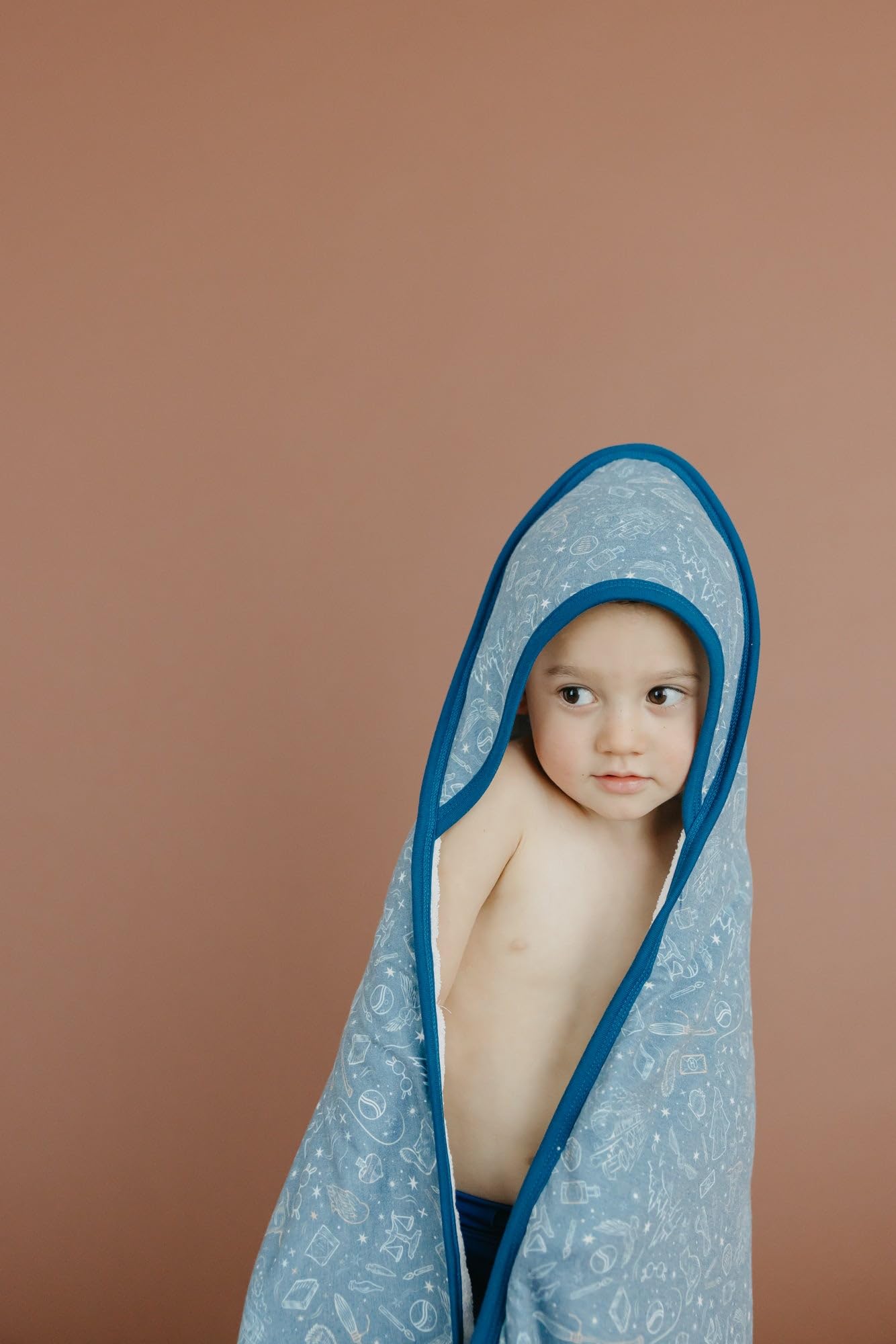 Hooded Bath Towels Premium Knit/Terry Cloth Baby Towels with Hood