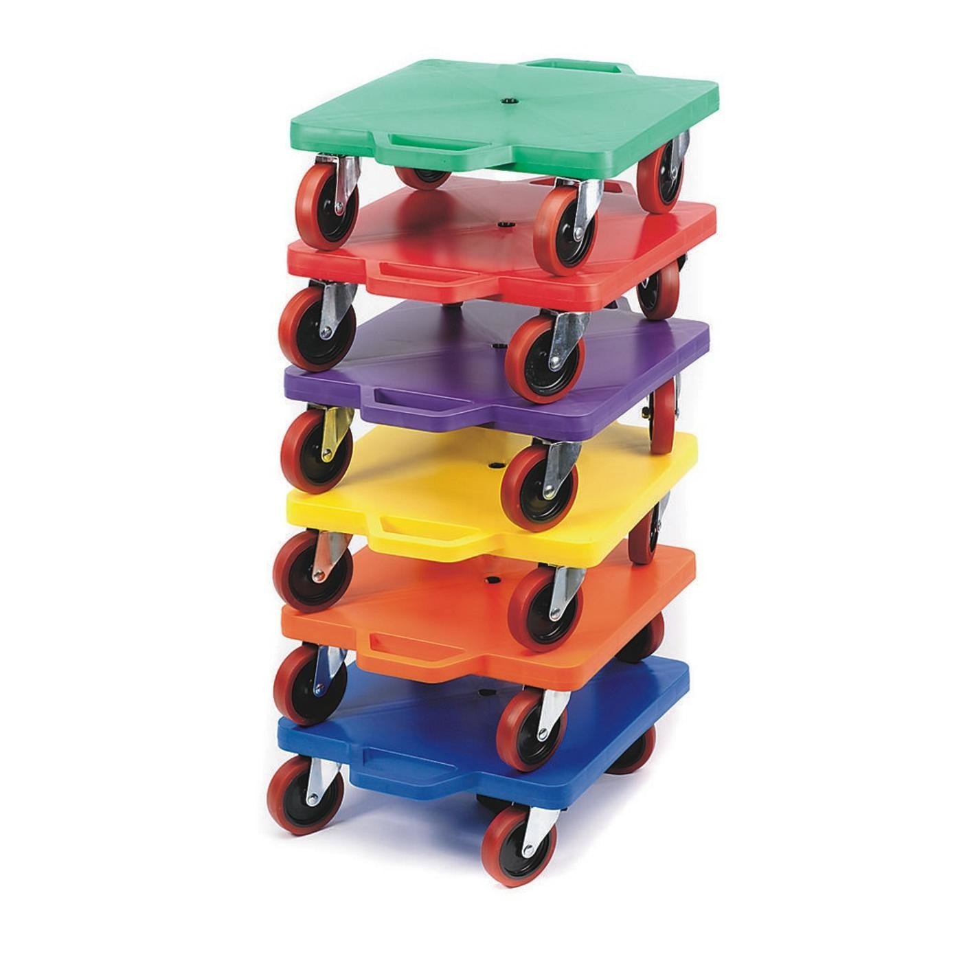 16" Scooters. Set of 6 Different Colored Scooters with Smooth Rolling