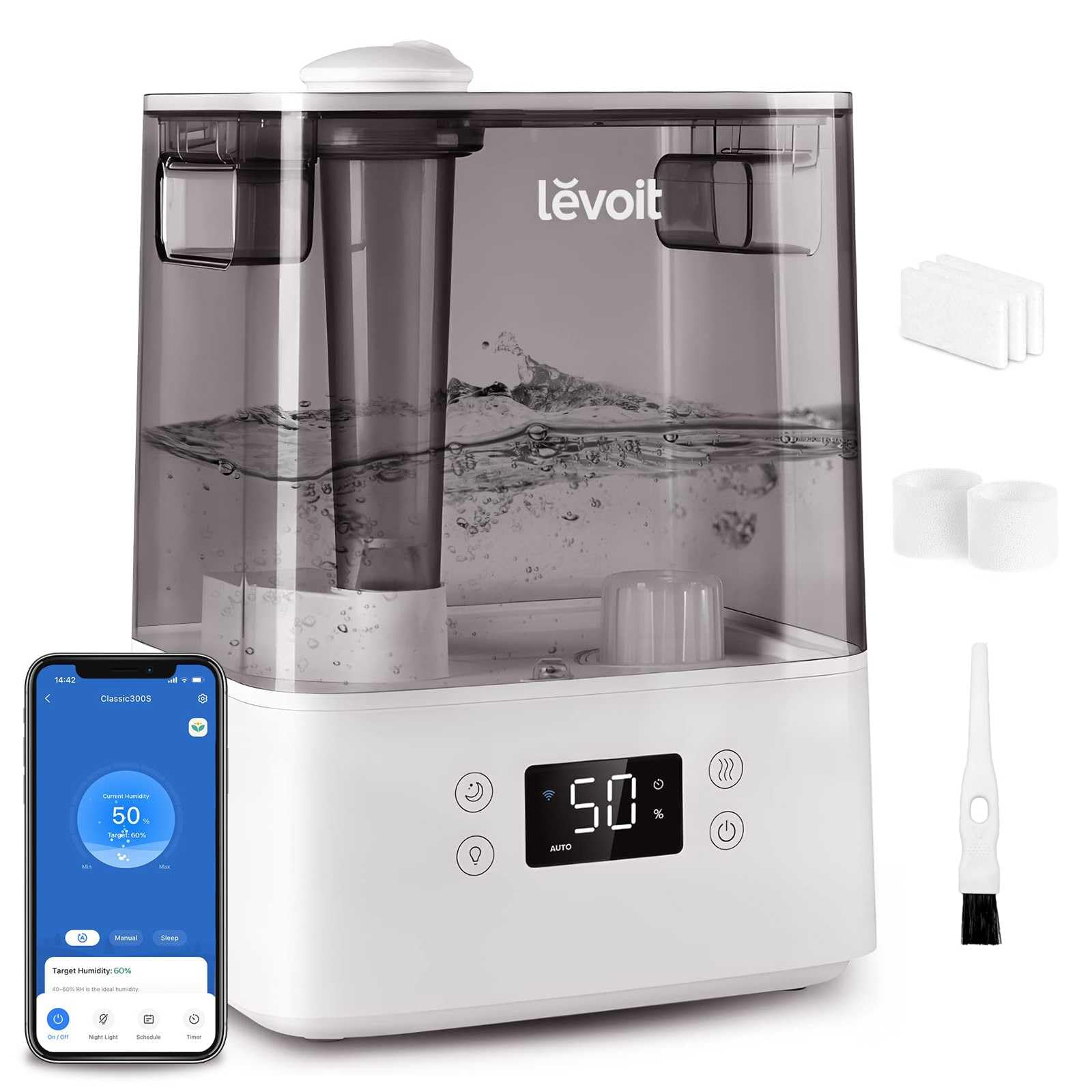 Smart Humidifiers for Bedroom Large Room Home