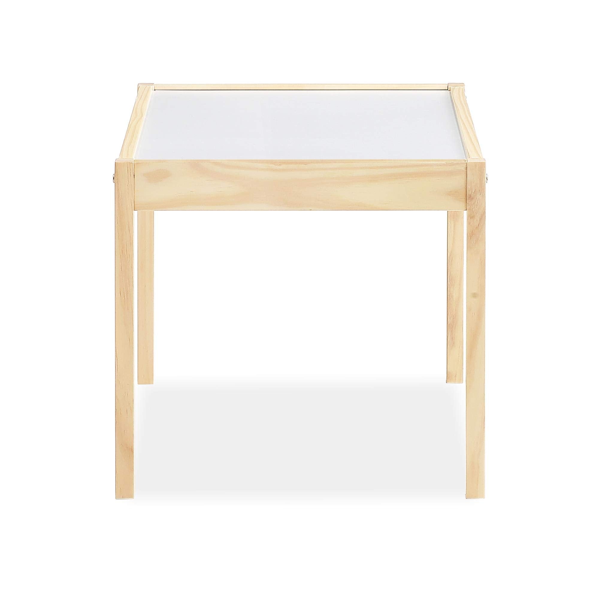 Hunter 3-Piece Kiddy Table & Chair Set Natural Wood