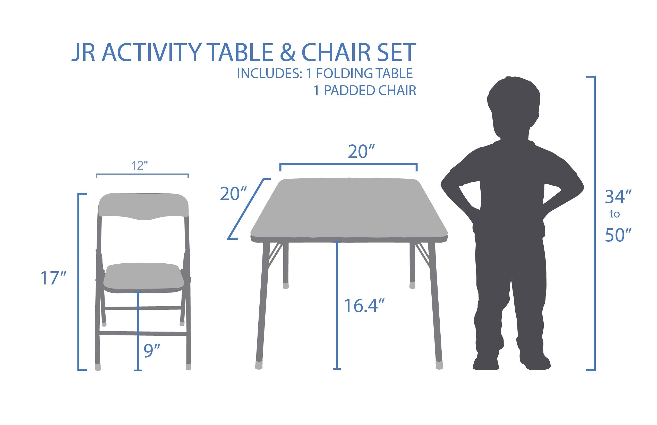 Toddler Activity Table and Chair Set