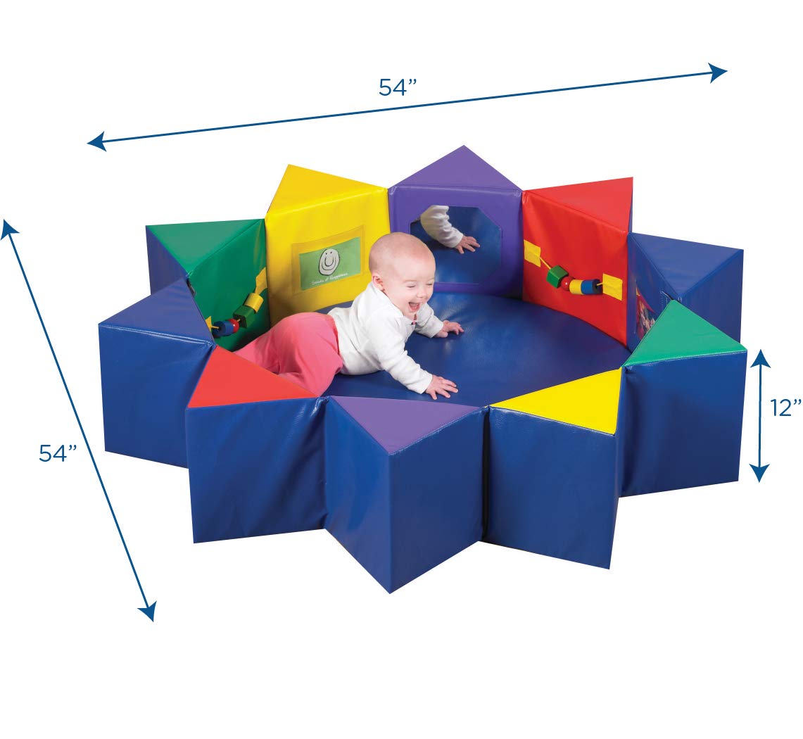 Multi-Activity Pentagon Baby Play Yard Sensory Mat