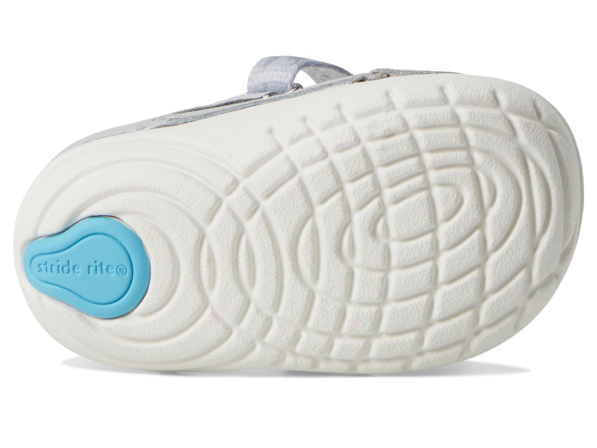 Stride Rite Kids SM Gaia (Infant/Toddler) Sandal, Grey, 4.5 Wide US Unisex