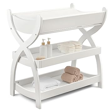 Baby Changing Table - Sturdy Wood Construction