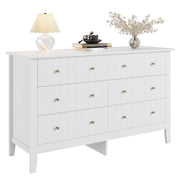 Dresser, Chest of Drawers, Modern 6 Drawer Double Dressers