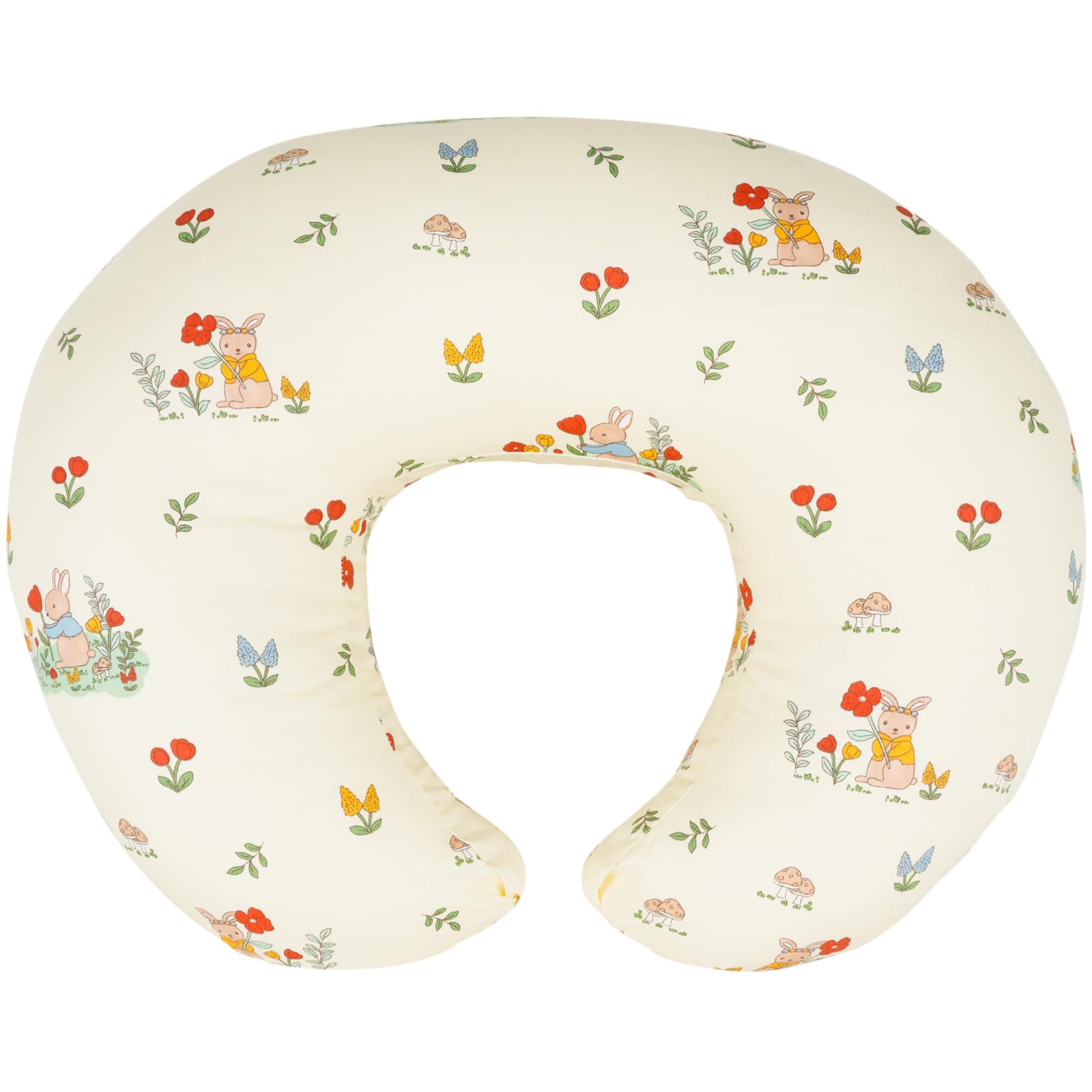 Nursing Pillow, Breastfeeding Pillows with Standard Size Removable Cover