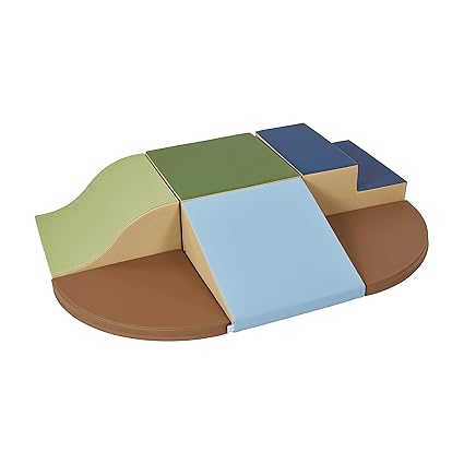 SoftZone Little Me Wall Climb and Slide, Beginner Playset, Contemporary
