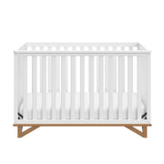Santa Monica 5-in-1 Convertible Crib with Two-Tone Design