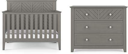 Atwood Crib and Dresser Nursery Set