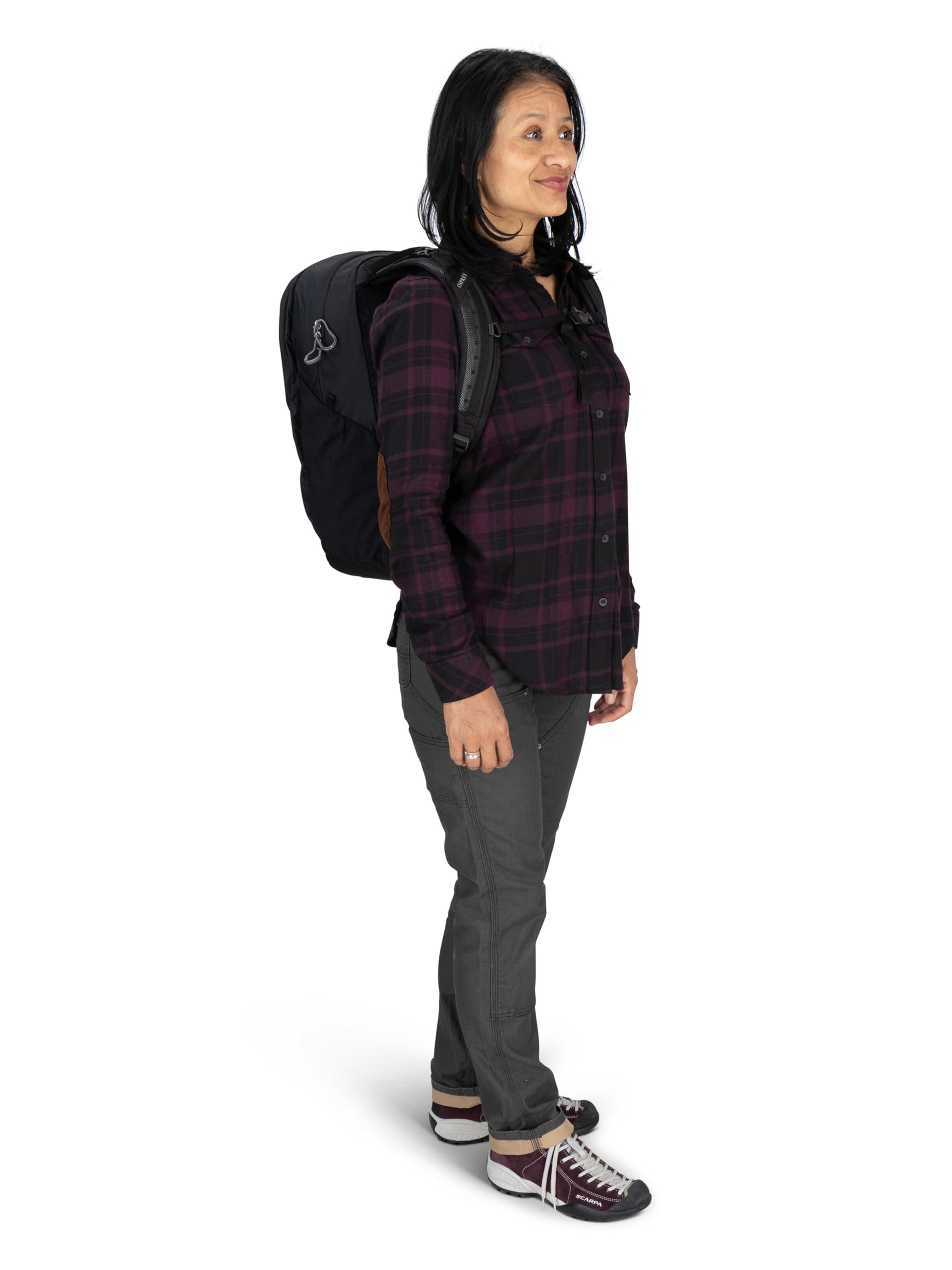 Changing Backpack with Clip-in Changing Pad, Tan Concrete