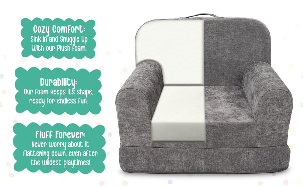 Convertible Toddler Chair and Lounger