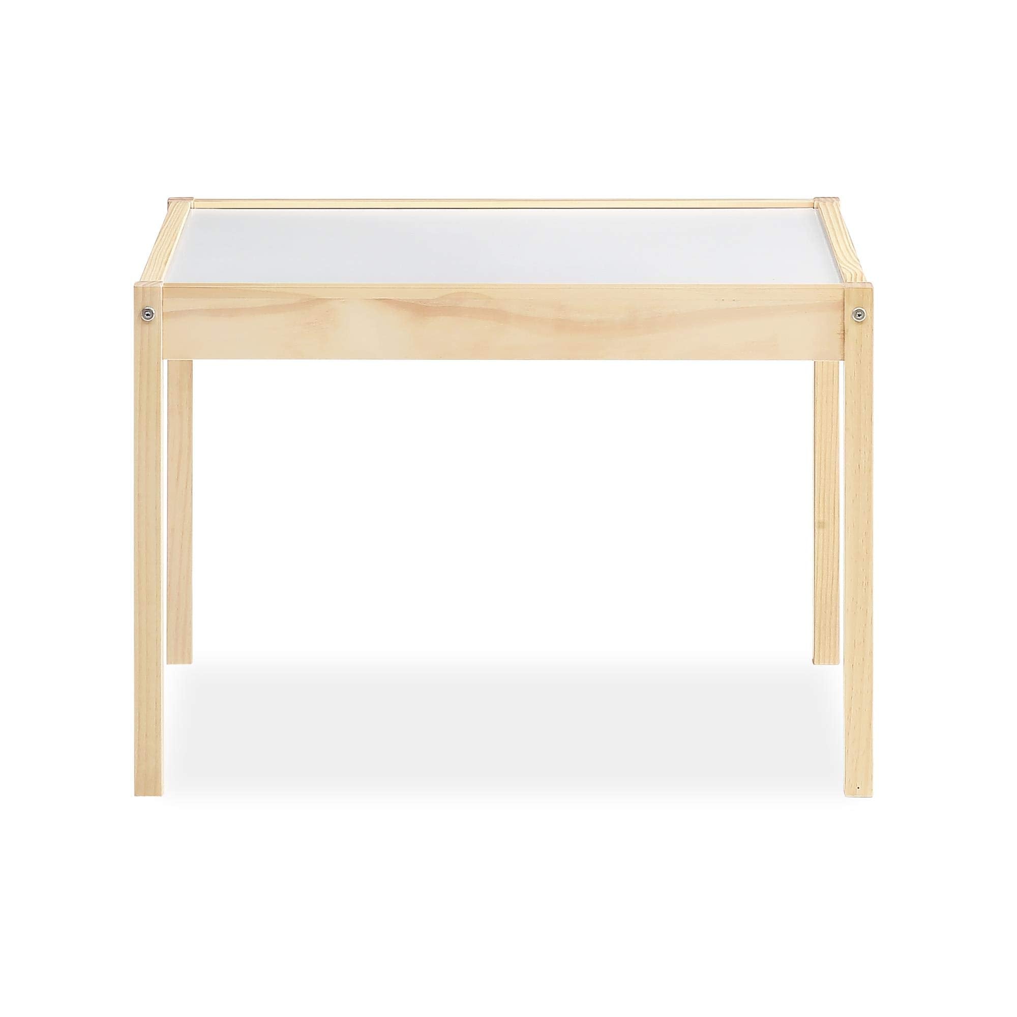 Hunter 3-Piece Kiddy Table & Chair Set Natural Wood
