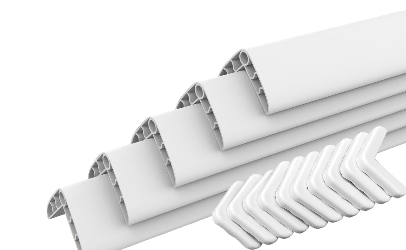 Edge Protector - 1x1x36 inch Baby Proofing Corner Guards