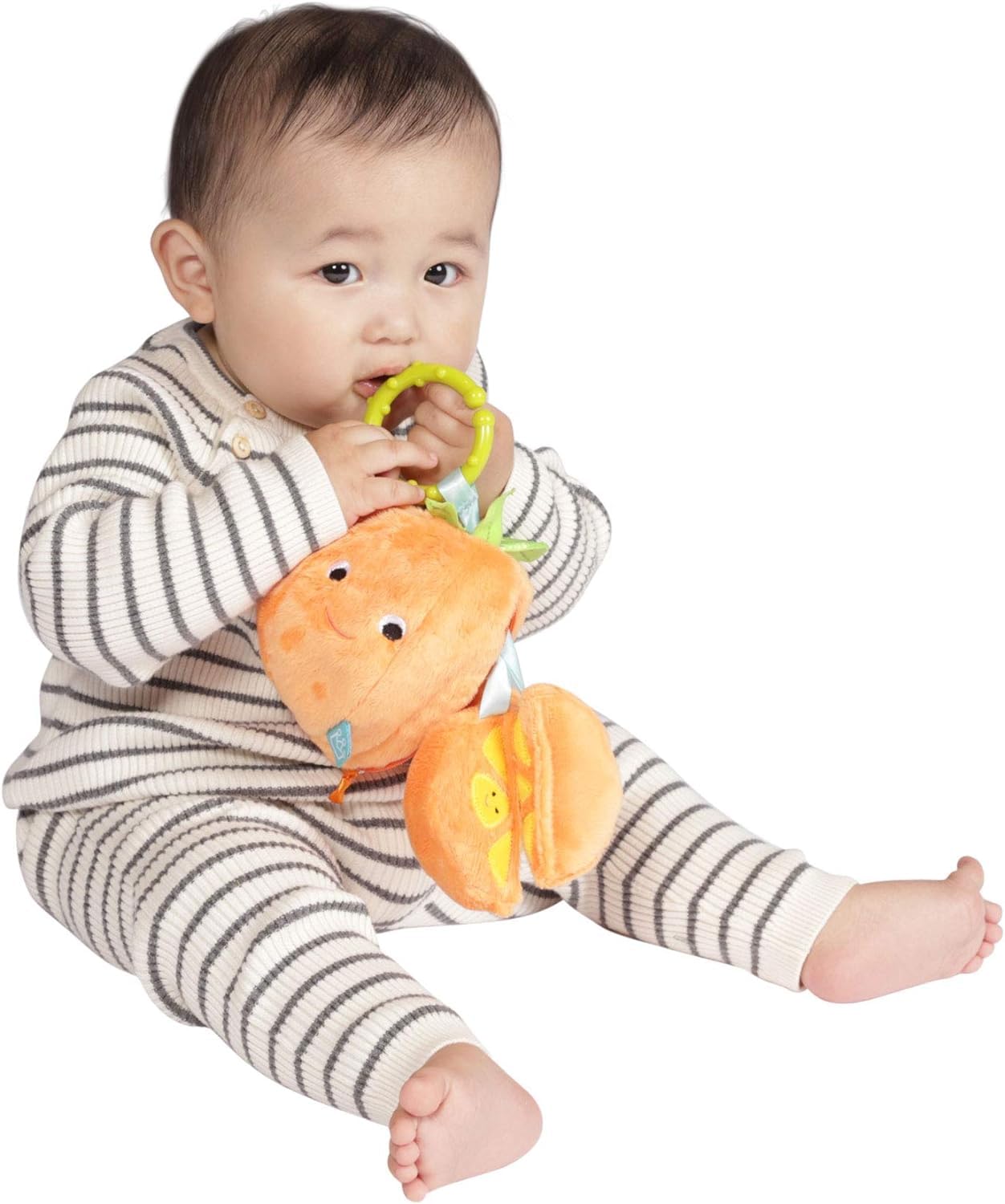 Alphabet Baby Gift Set includes Board Book by Lois Ehlert, Lemon and Orange Infant Travel