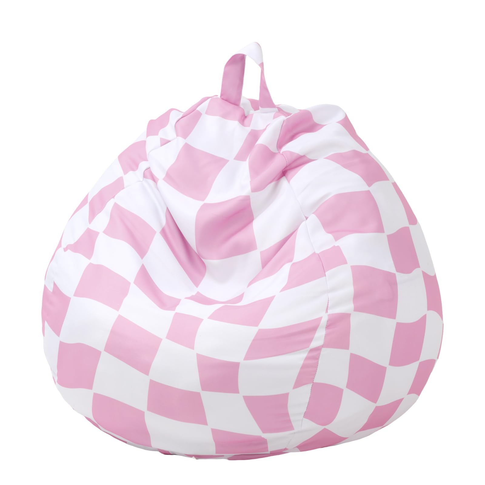 Bean Bag Chair for Teens (No Filler) Stuffed Animal Storage