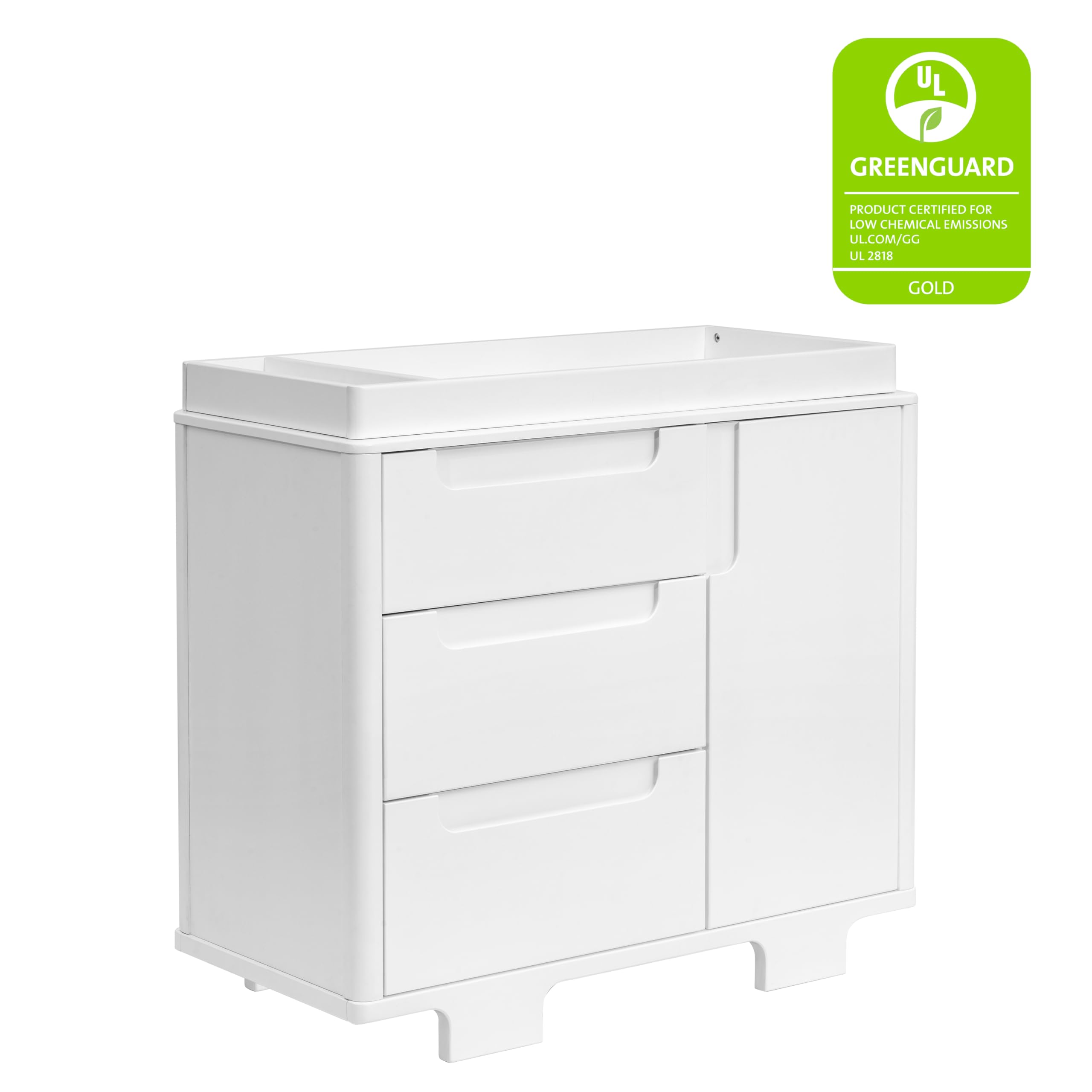 Yuzu 3-Drawer Dresser with Changing Tray