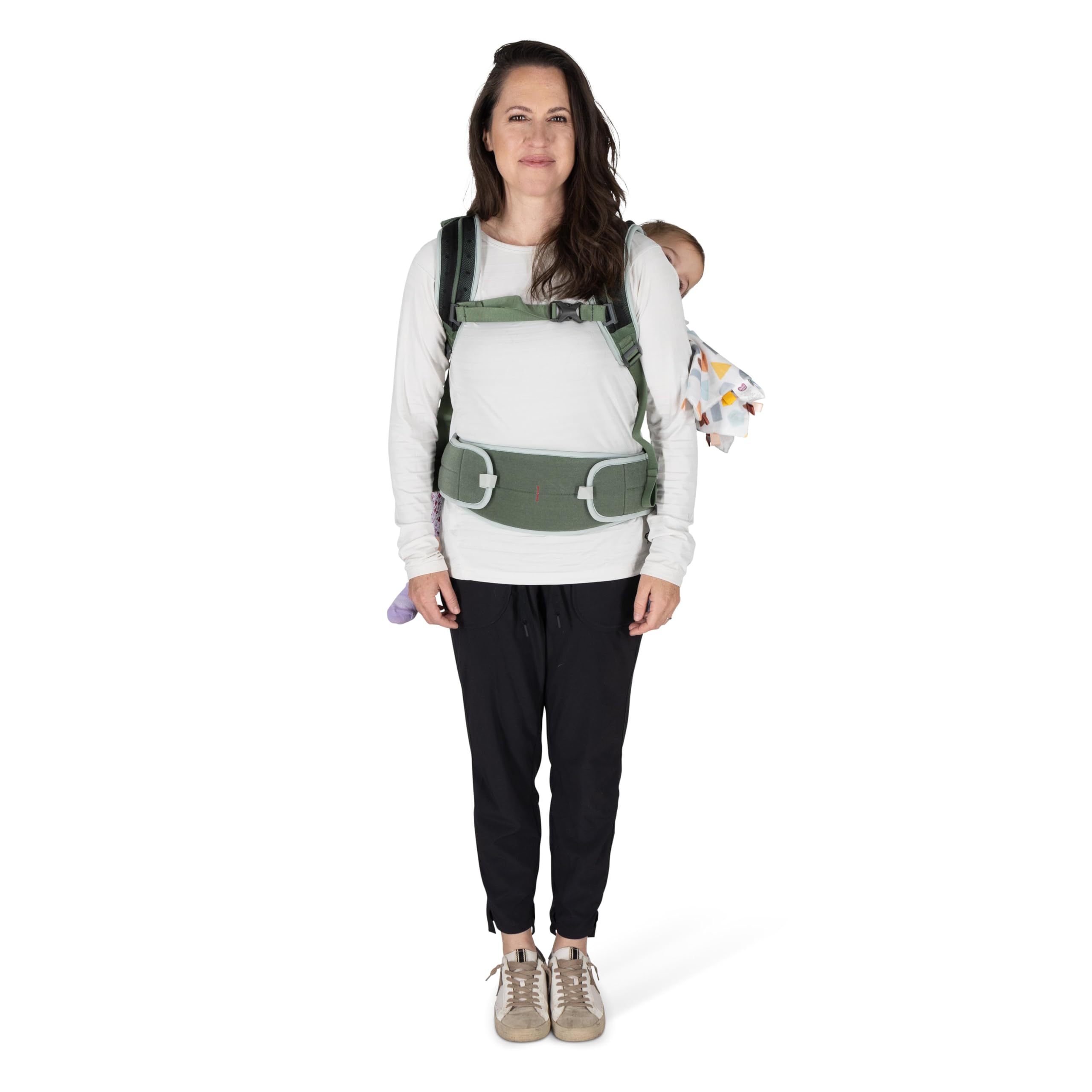 Poco Soft Baby Carrier for Newborns, Koseret Green