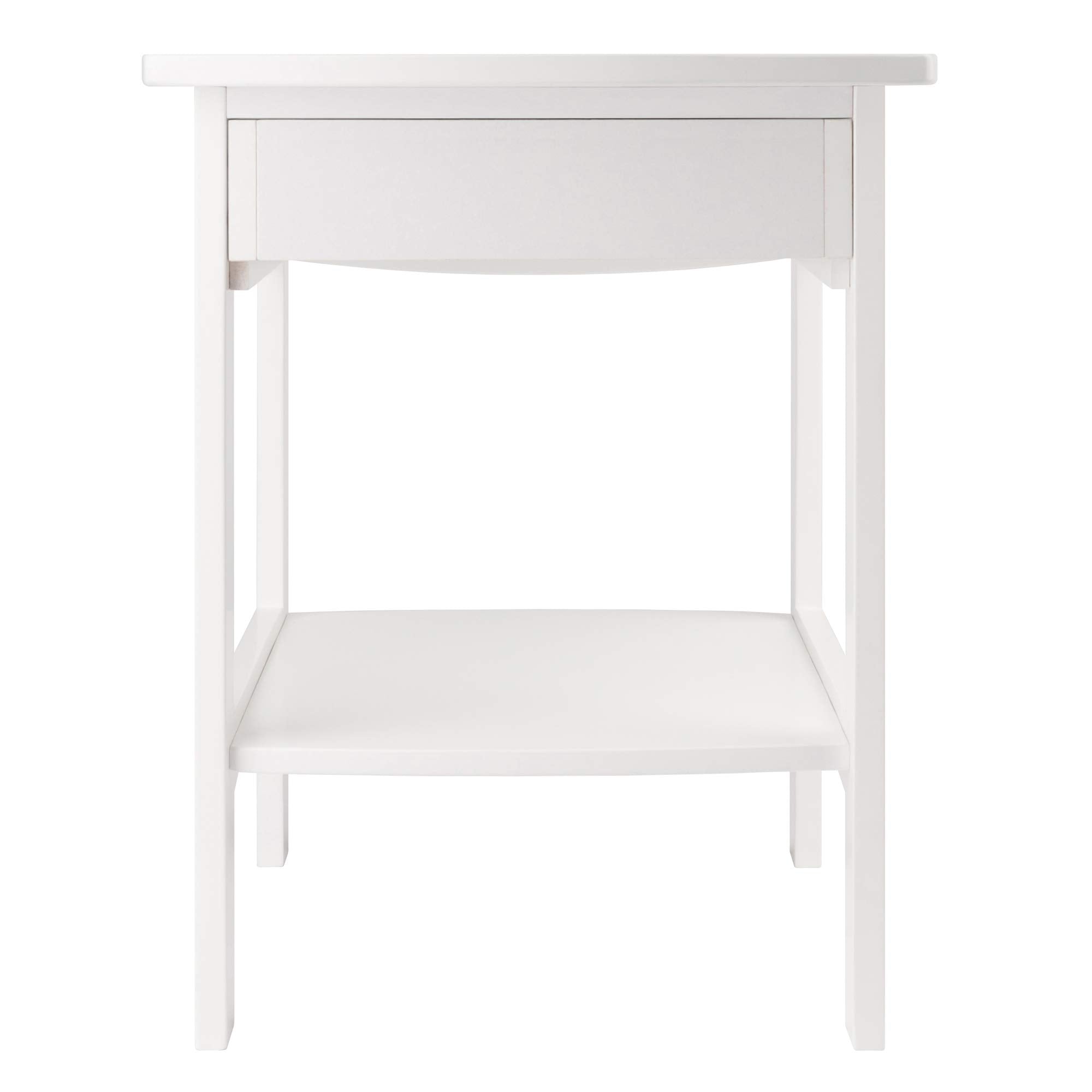 Claire Accent Table, FURNITURE, White
