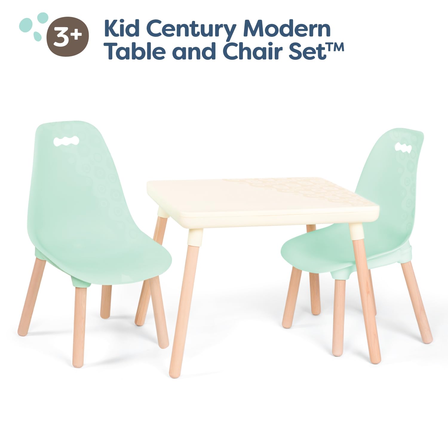 Kids Table and Chair Set - Toddler Furniture with 2 Chairs