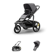 Switch&Jog Jogging Stroller | 3 Wheel All-Terrain Jogger Stroller