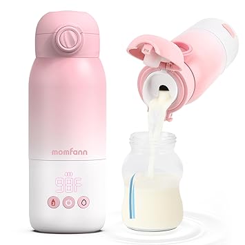 Portable Bottle Warmer for Travel, Dual Heating Modes
