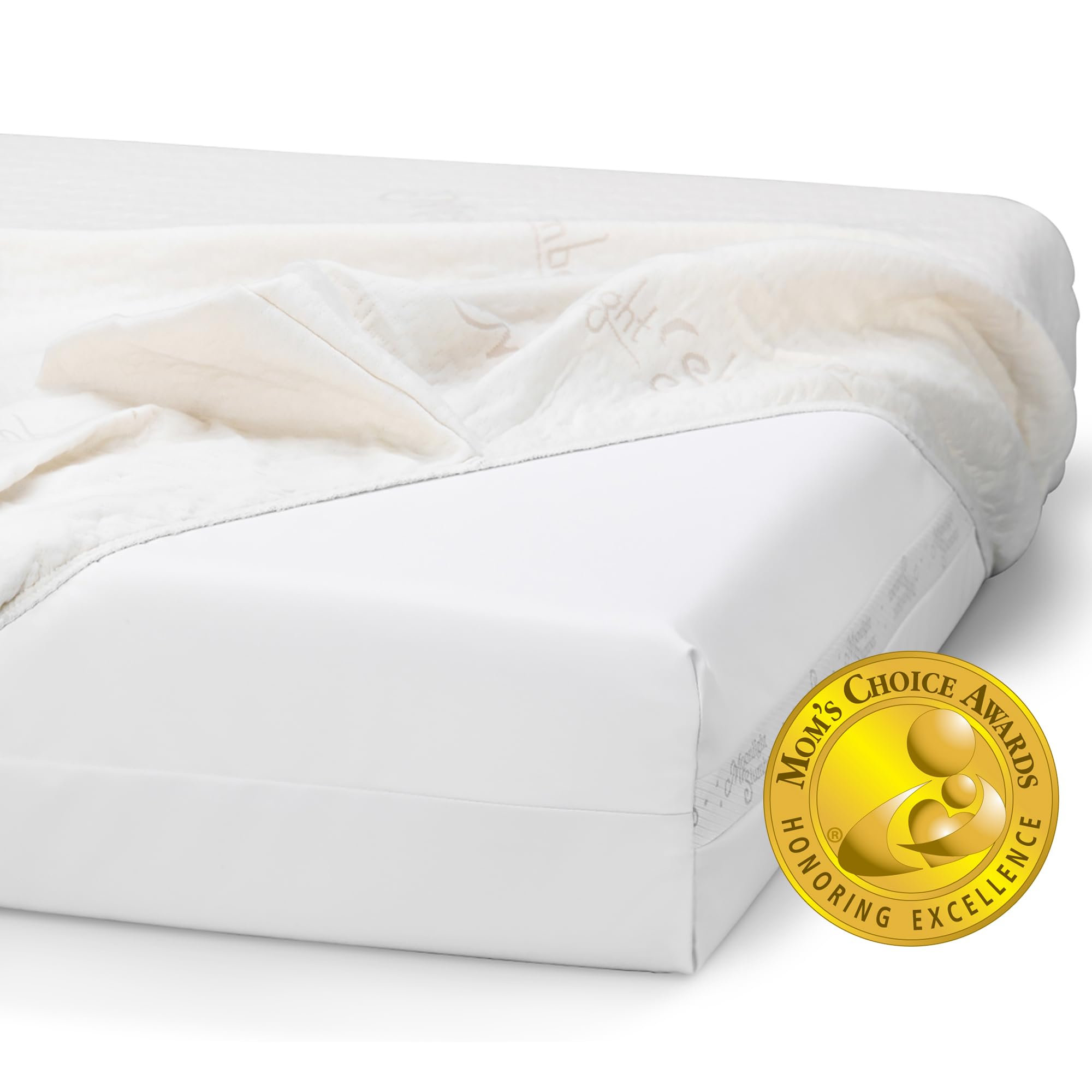 Slumber Little Dreamer Crib Mattress Cover, Ecru, Hypoallergenic