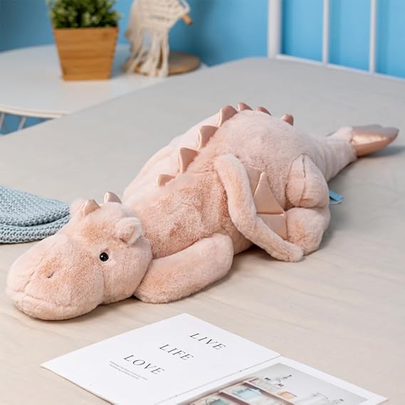 Weighted Stuffed Animals 10Lbs 35.4", Weighted Dragon Stuffed Animal for Kids and Adults