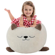Bean Bag Chairs for Kids, Kid Beanbag Chair Cute Cat with Filler