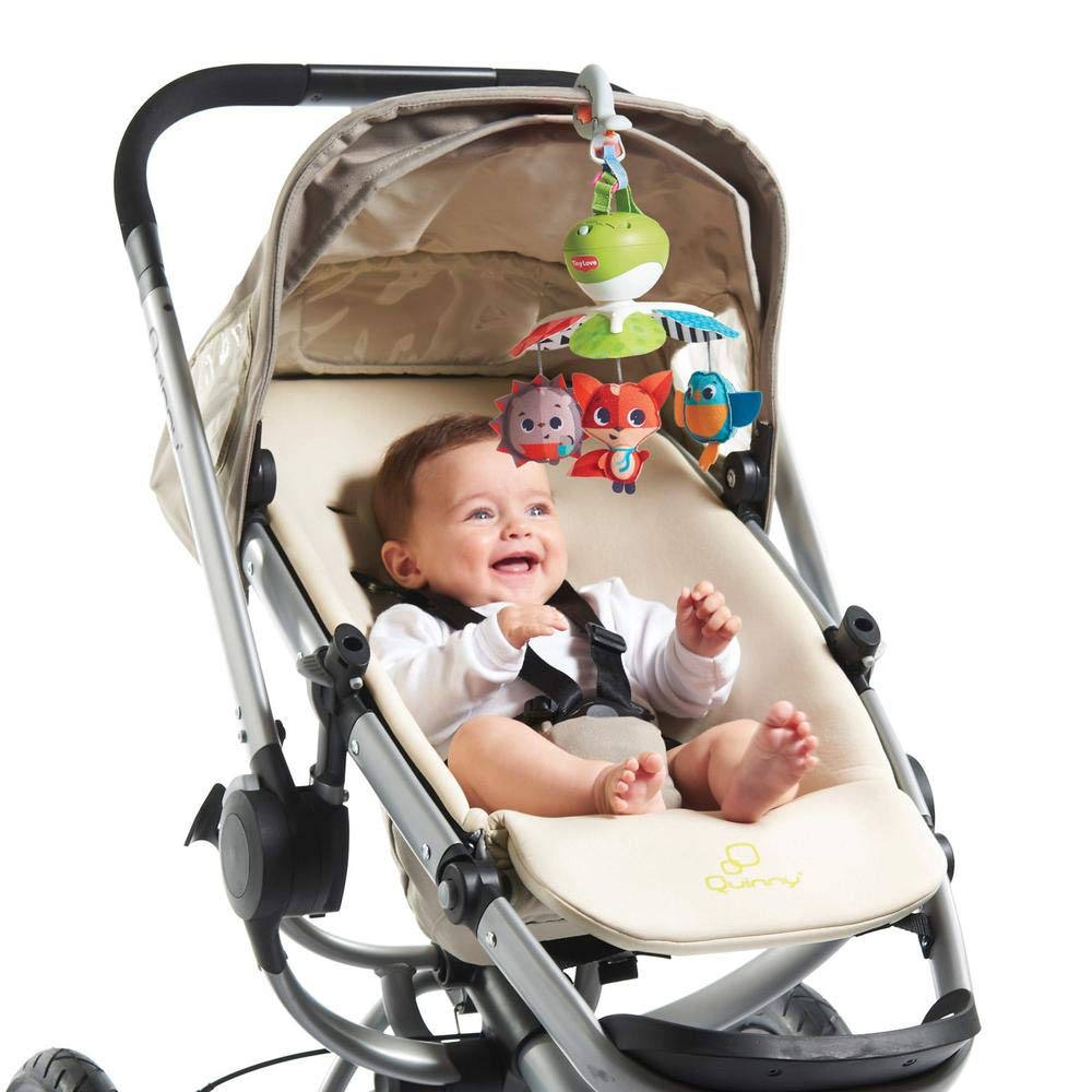 Meadow Days Baby Mobile for Crib, Newborn Baby Toys, Portable Mobile