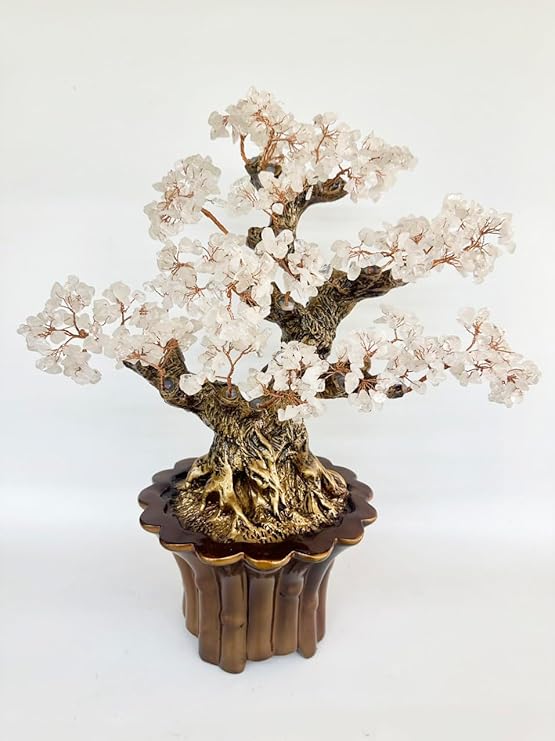 MARBLE SHOP 17.7 inch Feng Shui Money Tree, Large Crystal
