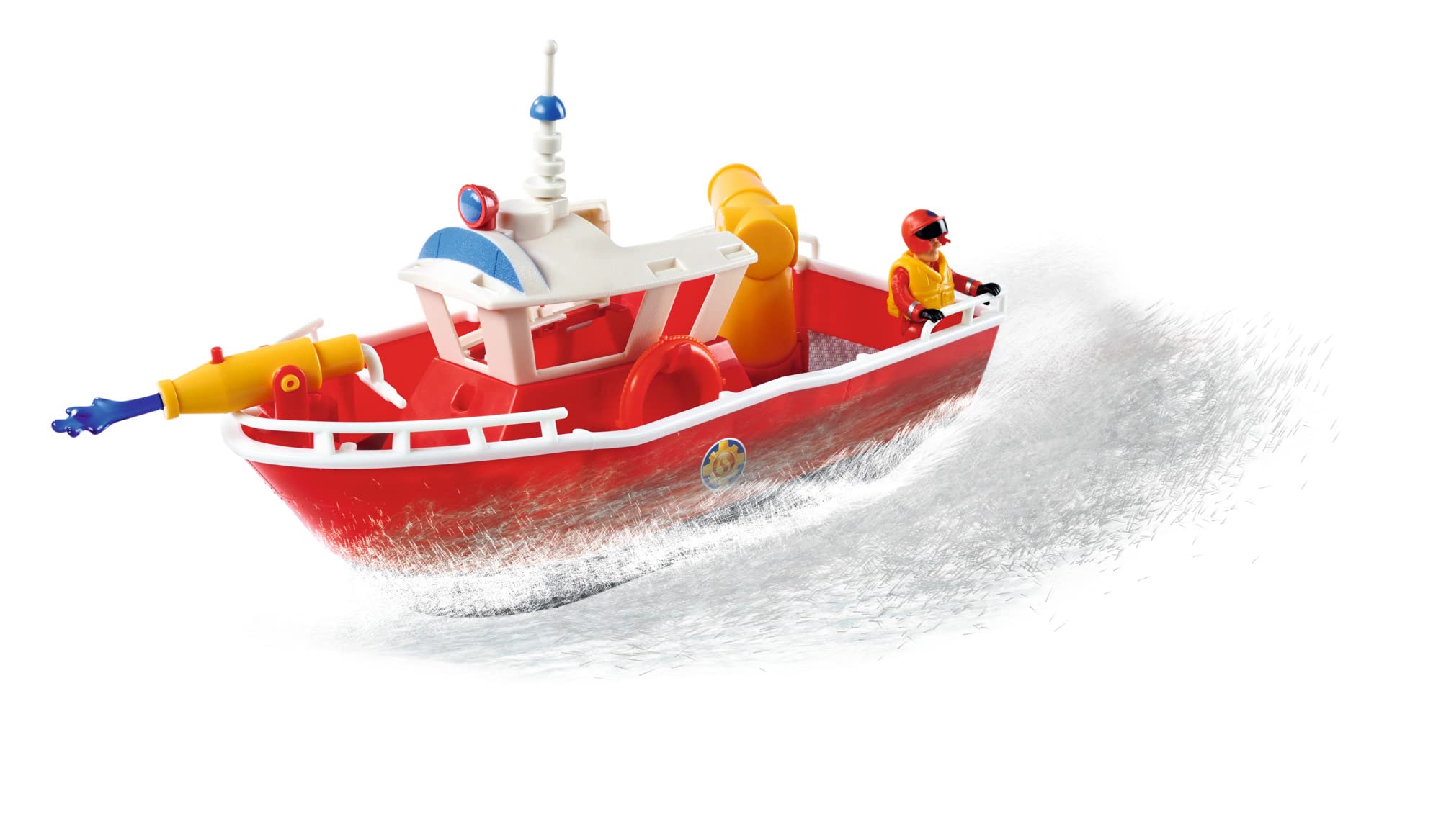Firefighter Sam Fire Boat Titan 32 cm Floating Toy Boat, from 3 Years