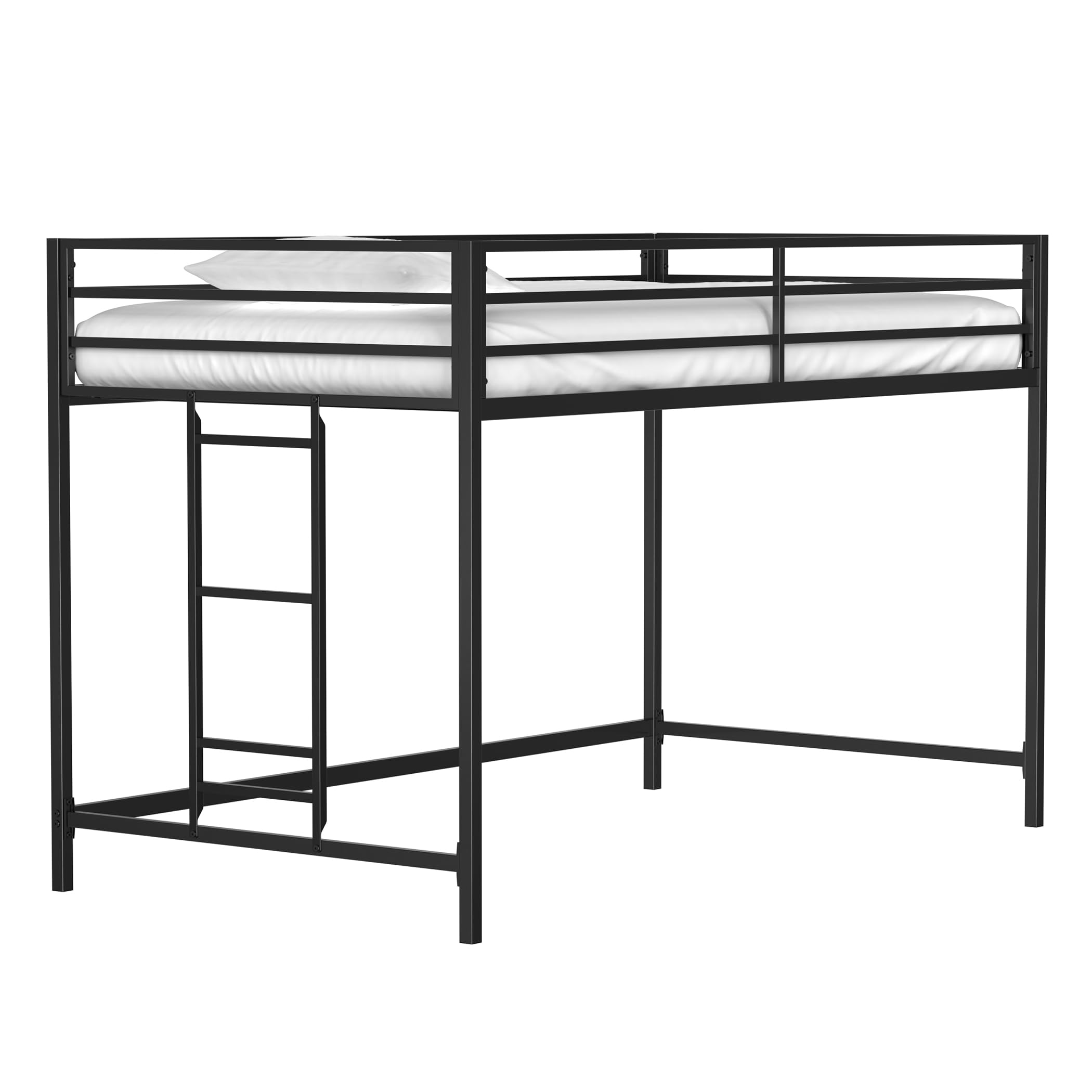 Twin Size Low Loft Bed for Kids,Kids Loft Bed Twin Size