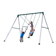 Big Brutus Galvanized Steel Swing Set Kit with Classic A-Frame