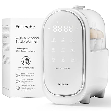 Bottle Warmer for Breastmilk, 11-in-1 Double Bottle Warmer Large Touchscreen