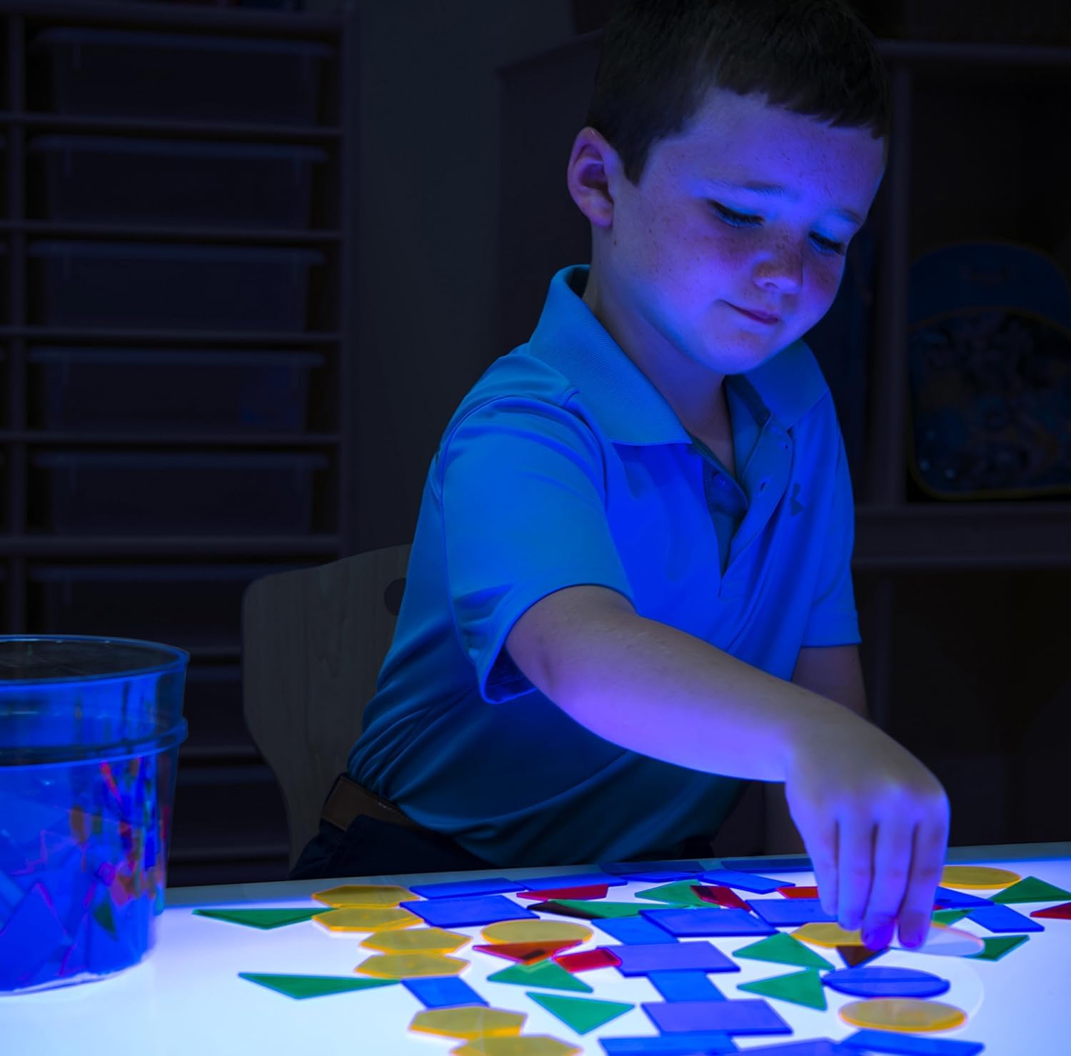 30" Color Changing LED Light Table for Kids