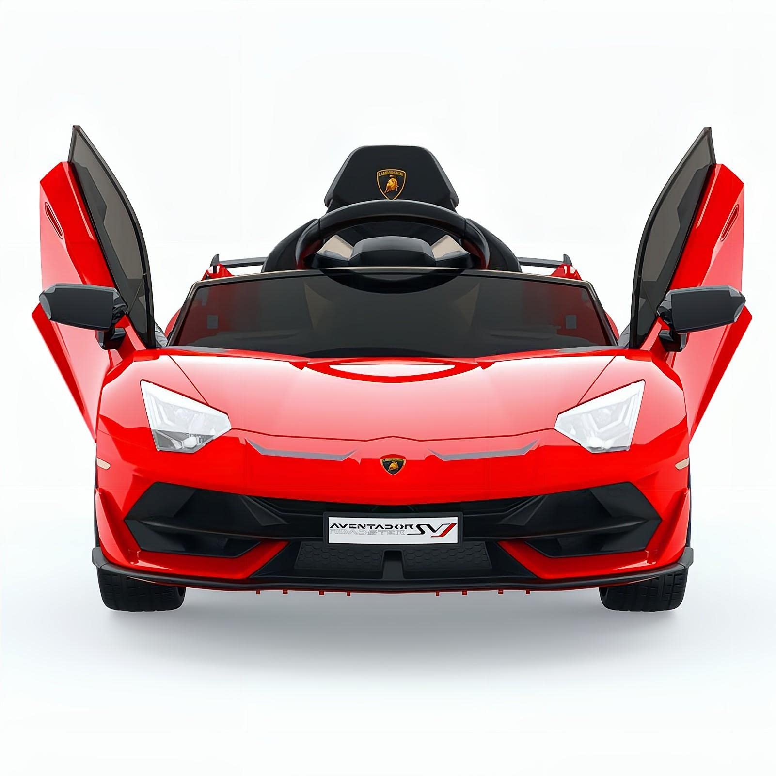 Ride on Car for Kids 12V Licensed Lamborghini Electric Vehicles Battery Powered Sports