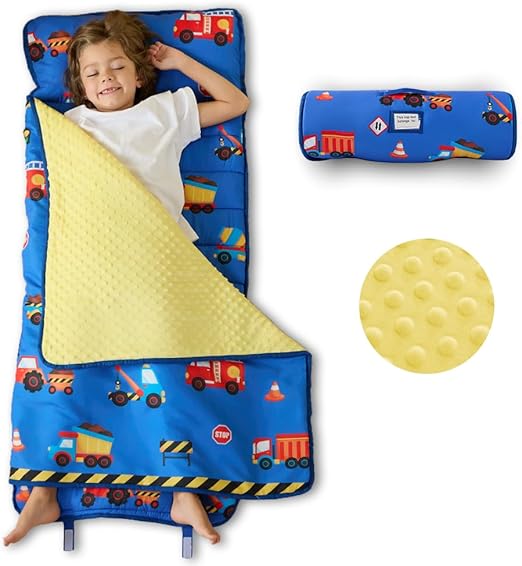 Nap Mat, Rollup Design Kid Sleeping Mat with Removable