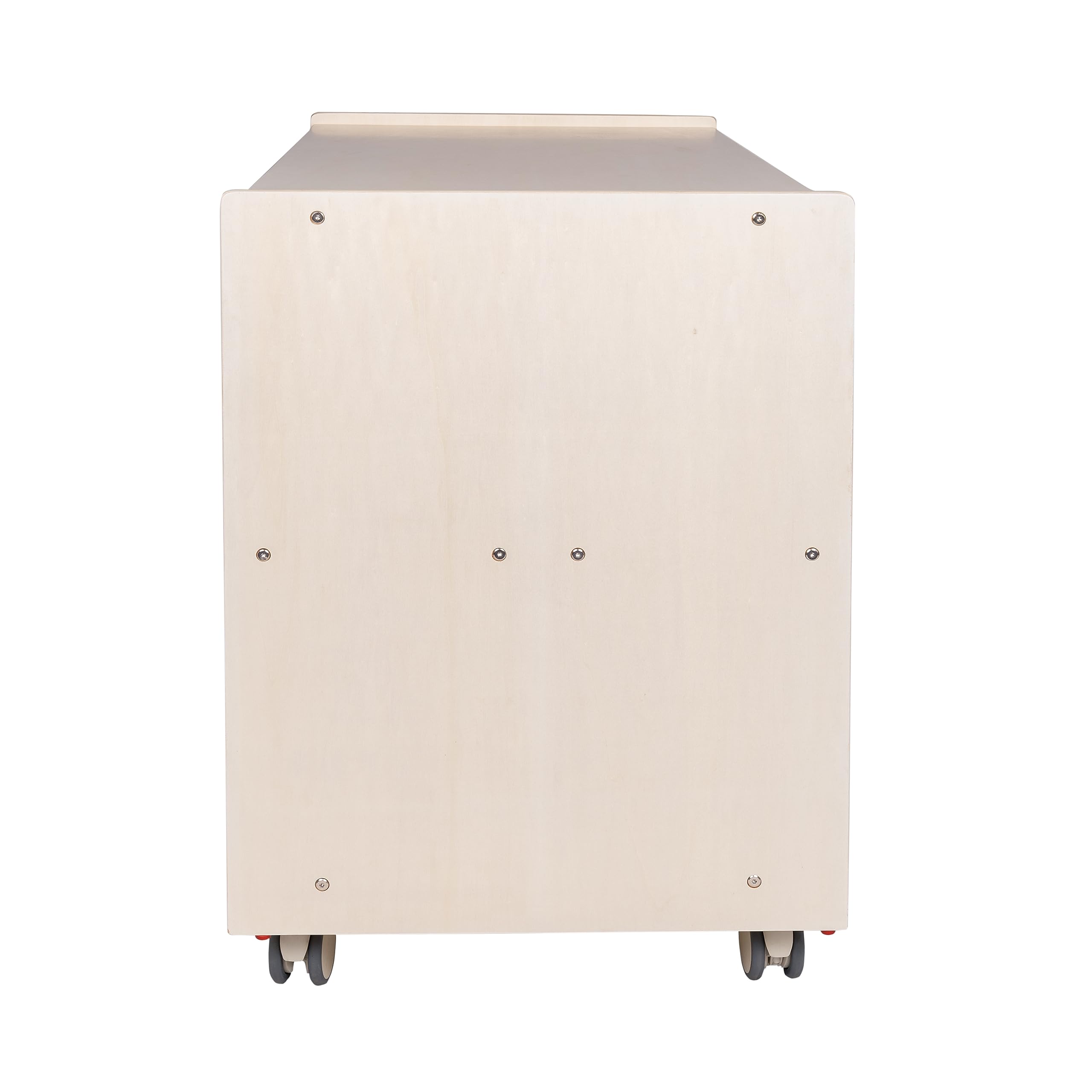 Double-Sided Mobile Storage Unit for Kids