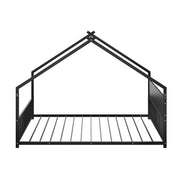 Full Size Montessori Floor Bed with RGB LED Light