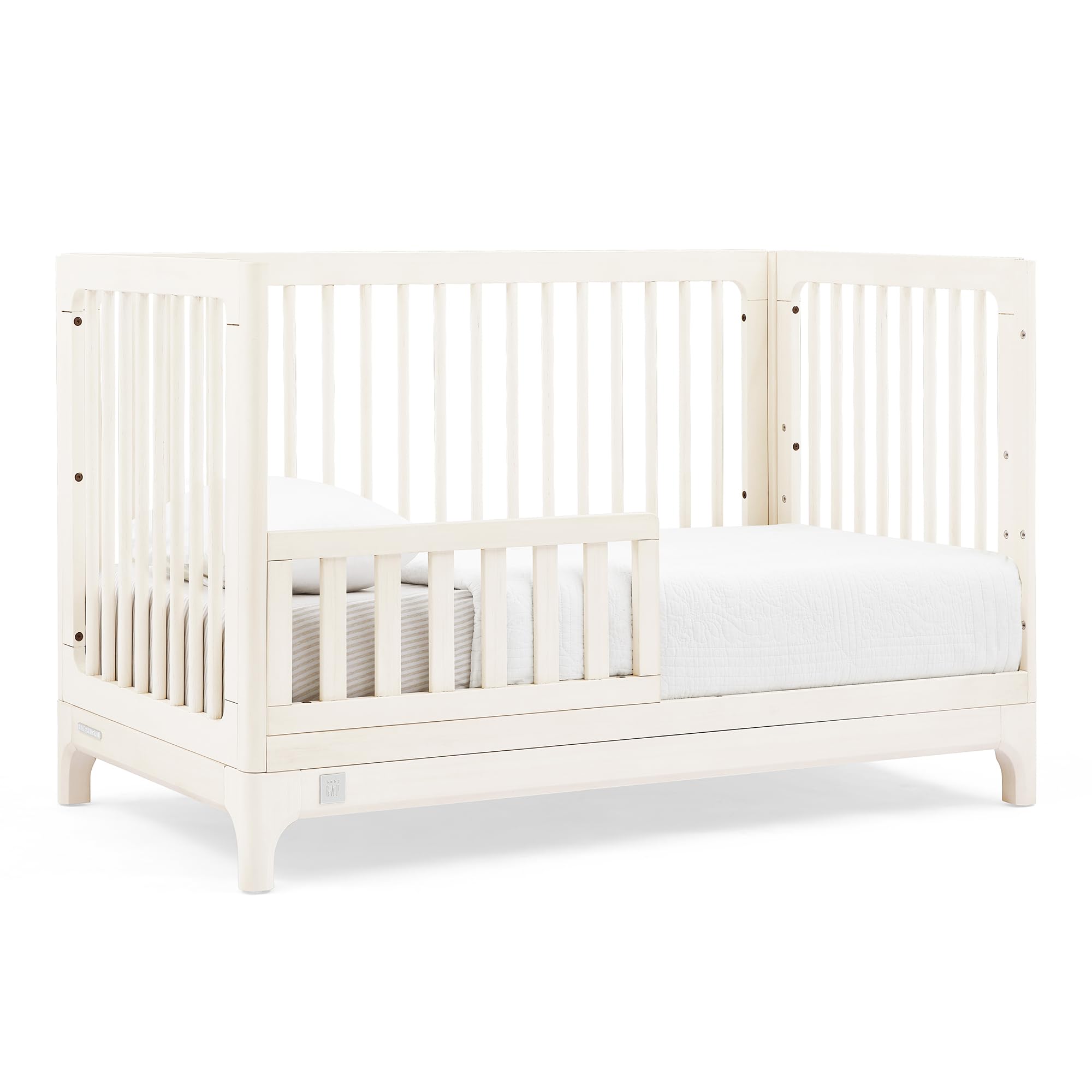 4-in-1 Convertible Crib with Adjustable Mattress Heights