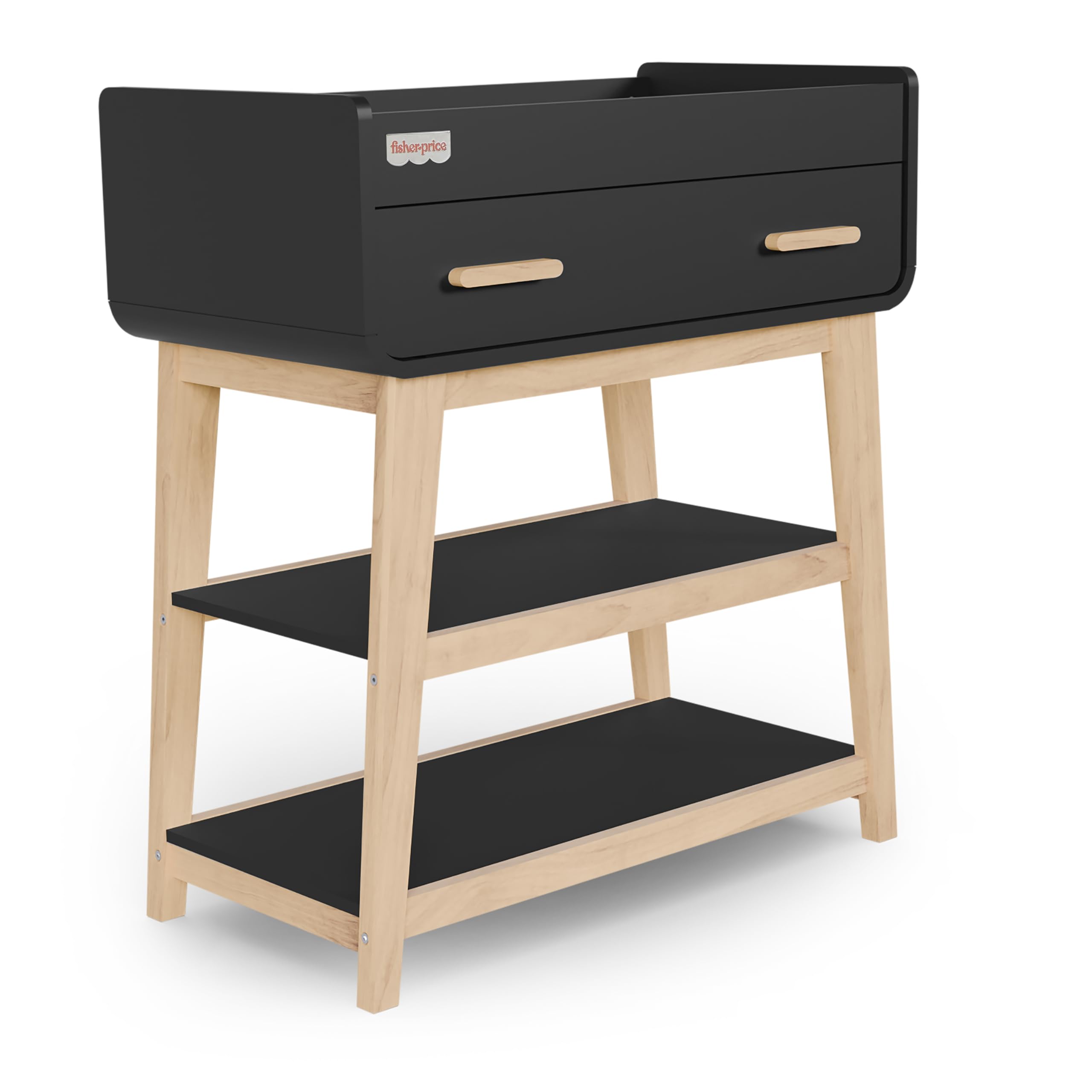 Baby Changing Table with Storage Drawer and Shelves
