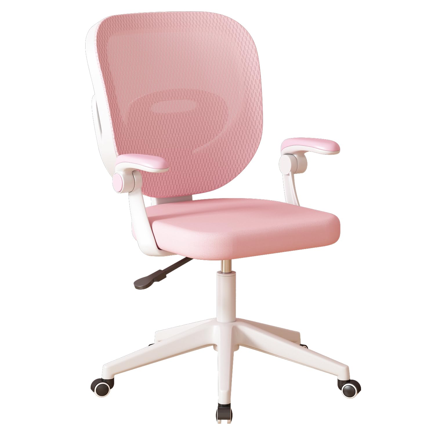 Boys Girls Desk Chair with Adjustable Armrests, Kids Desk Chair with Wheels