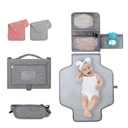 Diaper Changing Station, Expandable Baby Diaper Bag, Compact Diaper