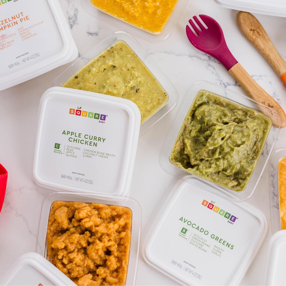 Organic Baby Food Purees | Stage 1-3 Variety Pack | Fresh & Dietitian